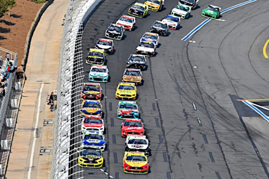 The race was the third of the playoffs’ Round of 16 and there was plenty of drama as a result. The race was the third of the playoffs’ Round of 16 and there was plenty of drama as a result.